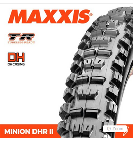 MAXXIS MAXXIS Minion DHR II 27.5 X 2.50 3CG DH TR Fold 60X2 TPI E-25