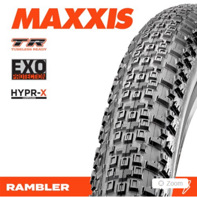 MAXXIS MAXXIS Rambler 700 x 45C(2025) Hypr-X EXO TR Fold 120 TPI E-25
