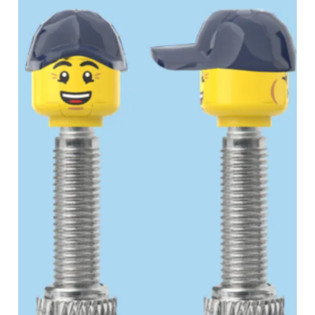 Brick Caps Presta Valve Blue Cap (sold as pair)