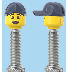 Brick Caps Presta Valve Blue Cap (sold as pair)