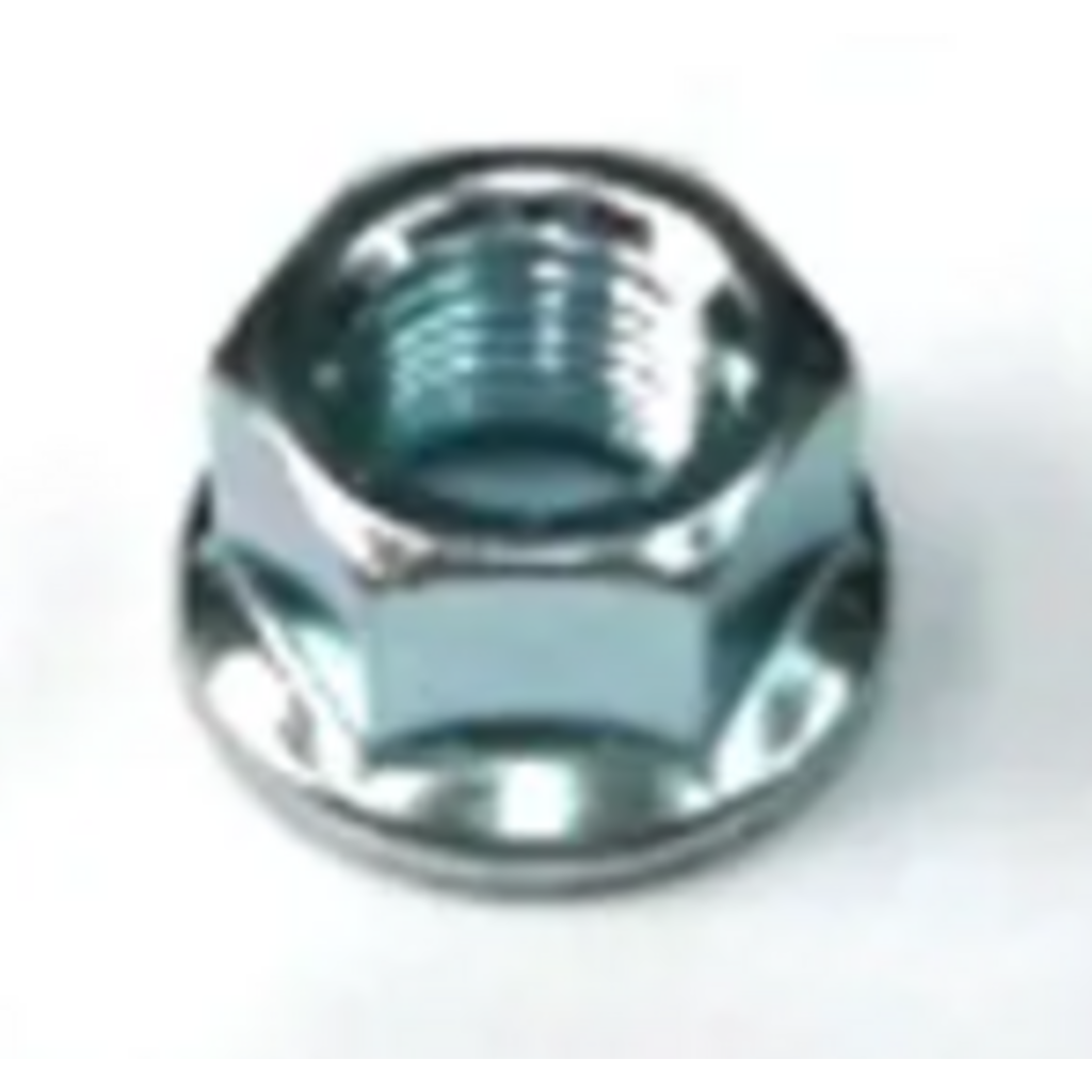 AXLE NUT- Rear Coaster, 3/8" X 24T, Flanged (Sold Individually)