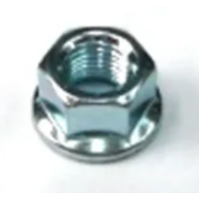 AXLE NUT- Rear Coaster, 3/8" X 24T, Flanged (Sold Individually)
