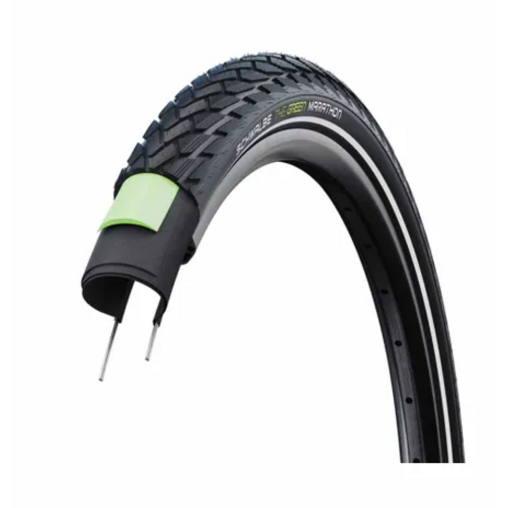 Schwalbe Schwalbe Green Marathon 28x2.15 Black Reflex