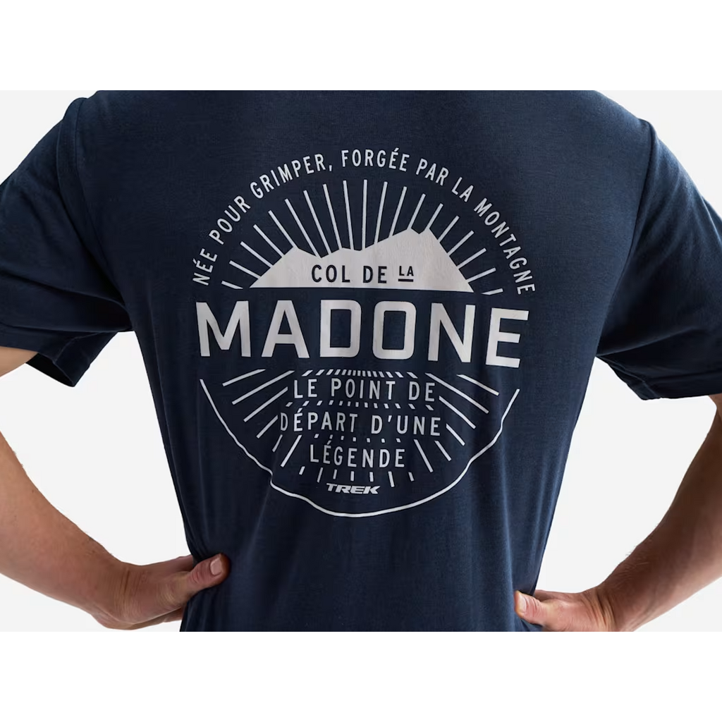 Trek Trek Col de la Madone T-Shirt -Dark Blue