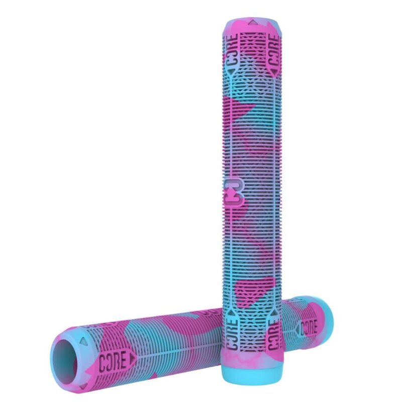 Core CORE Skinny Boy Handlebar Grips Soft 170mm -Pink/Teal
