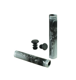 Grit GRIT Handlebar Grips 160mm- Black/Metalic