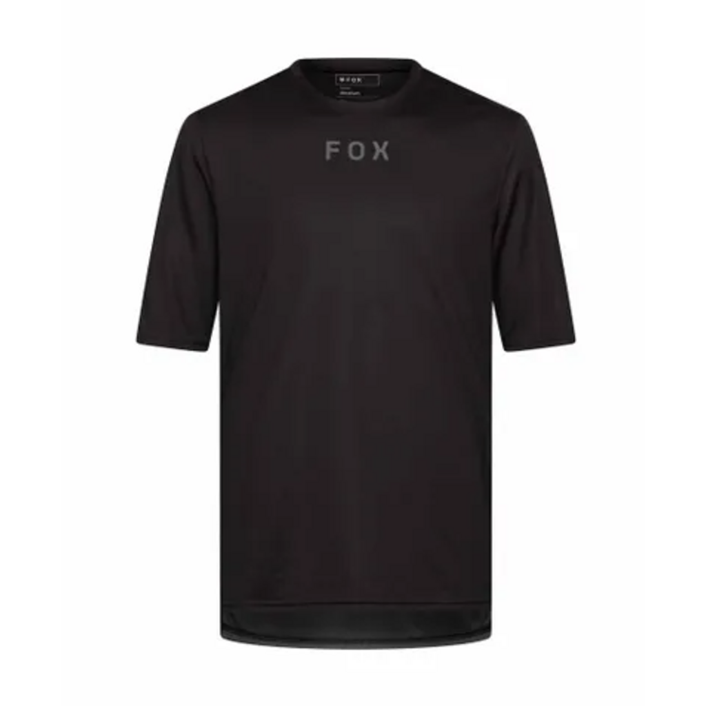 FOX Fox Ranger SS Jersey Wordmark Black