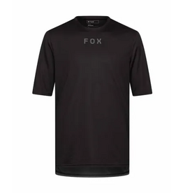 FOX Fox Ranger SS Jersey Wordmark Black