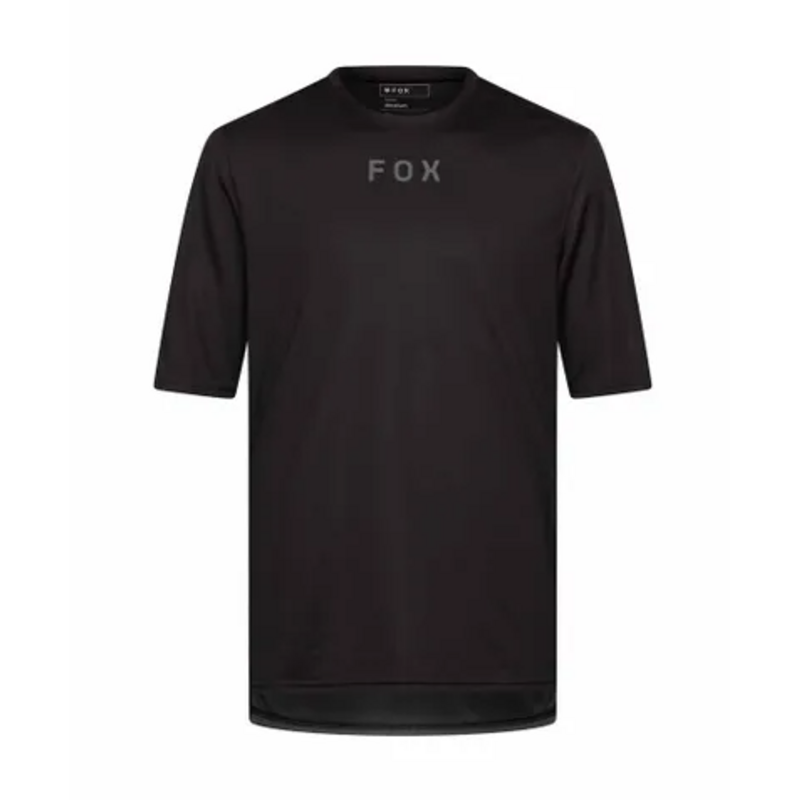 FOX Fox Ranger SS Jersey Wordmark Black