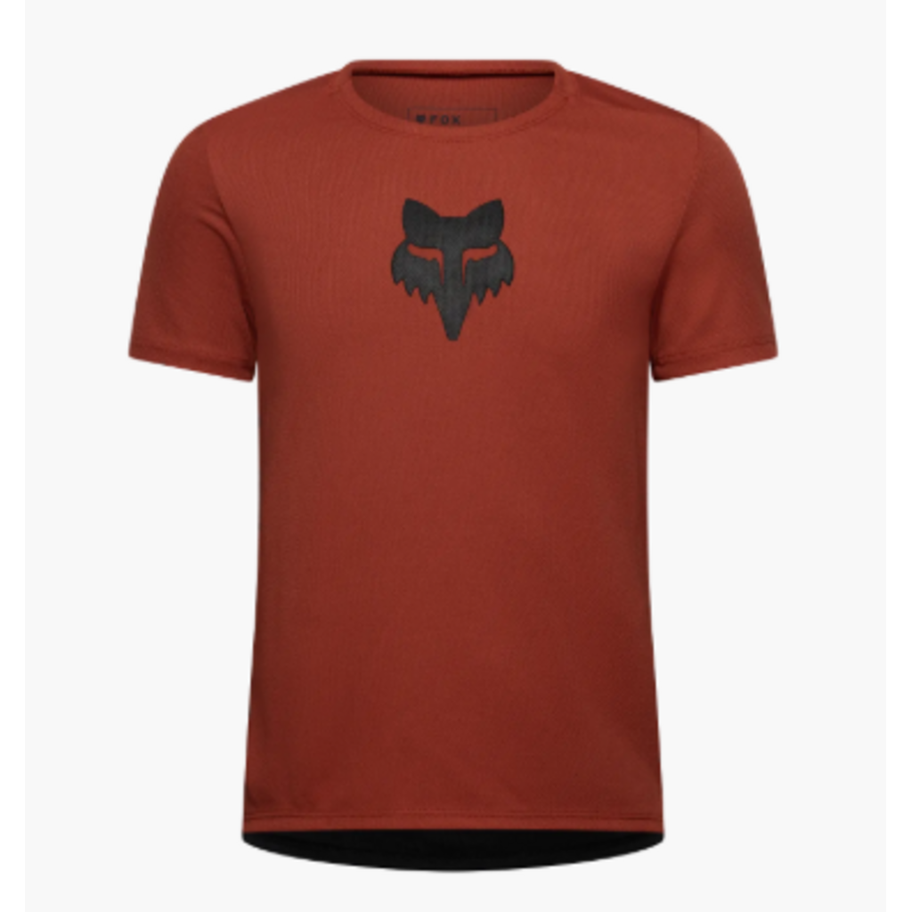 FOX Youth Ranger SS Jersey Fox Head - Amber Scarlett