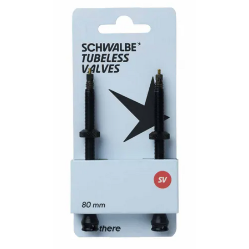 Schwalbe Schwalbe Tubeless Valve SV (Set of 2) 80mm