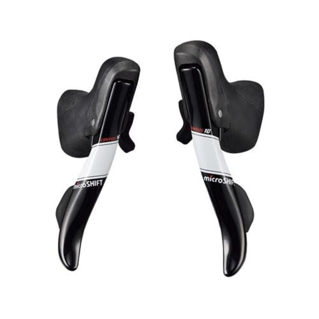 Microshift Microshift R10 Drop Bar Shifter Set 2X10 Speed (Shimano Compatible)