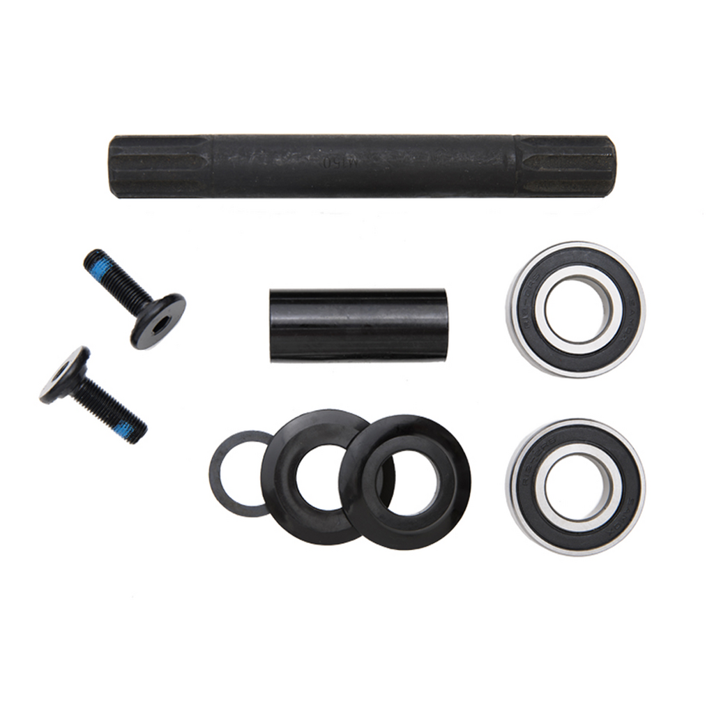Fit Bike Co FITBIKECO Complete Mid BB Set, 8 Spline 19mm -Black