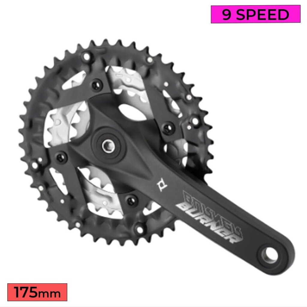 PROWHEEL PROWHEEL Crankset MTB - Burner 401 3x9 Square Taper 113m Axle- 175mm (44-32-22T)