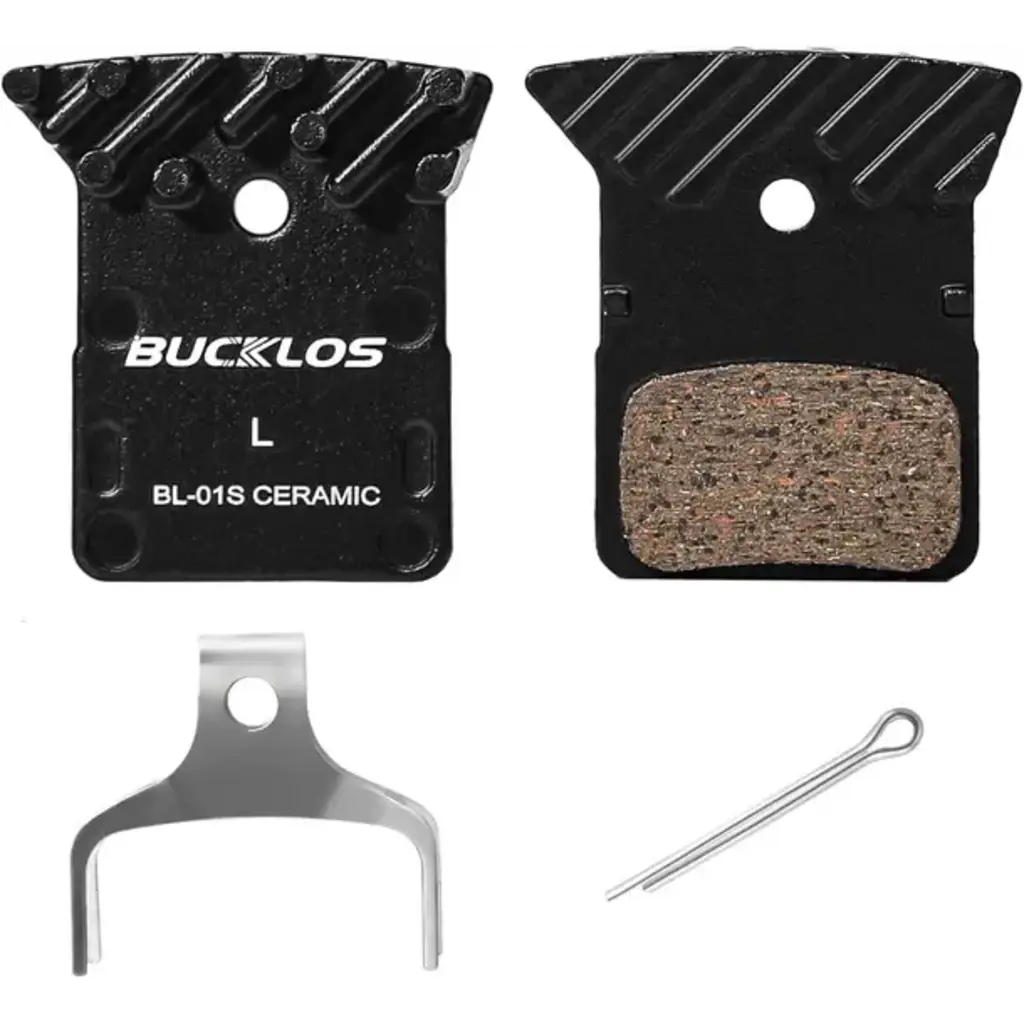 BUCKLOS BUCKLOS Disc Brake Pads, Ceramic (Shimano BR-R9170, R8070, R7070, RS505)