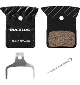 BUCKLOS BUCKLOS Disc Brake Pads, Ceramic (Shimano BR-R9170, R8070, R7070, RS505)