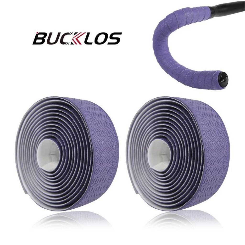 BUCKLOS BUCKLOS Road Bike Handlebar Tapes PU+EVA Anti-Slip Sweat Absorption