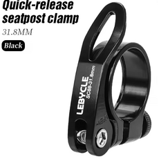 Lebycle LEBYCLE MTB Quick-Release Seatpost Clamp Black - 31.8mm