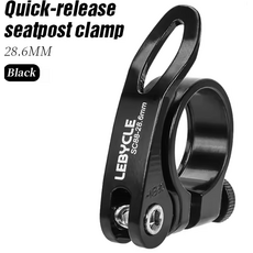 Lebycle LEBYCLE MTB Quick-Release Seatpost Clamp Black - 28.6mm