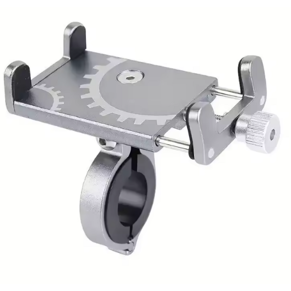 Bicycle Phone Holder Mount Universal - Silver