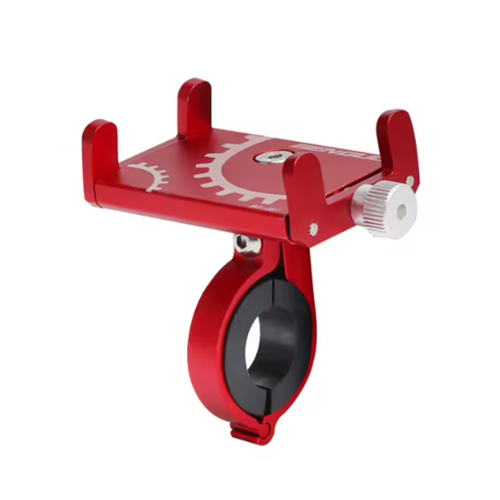 Bicycle Phone Holder Mount Universal - Red