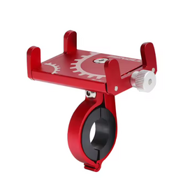 Bicycle Phone Holder Mount Universal - Red
