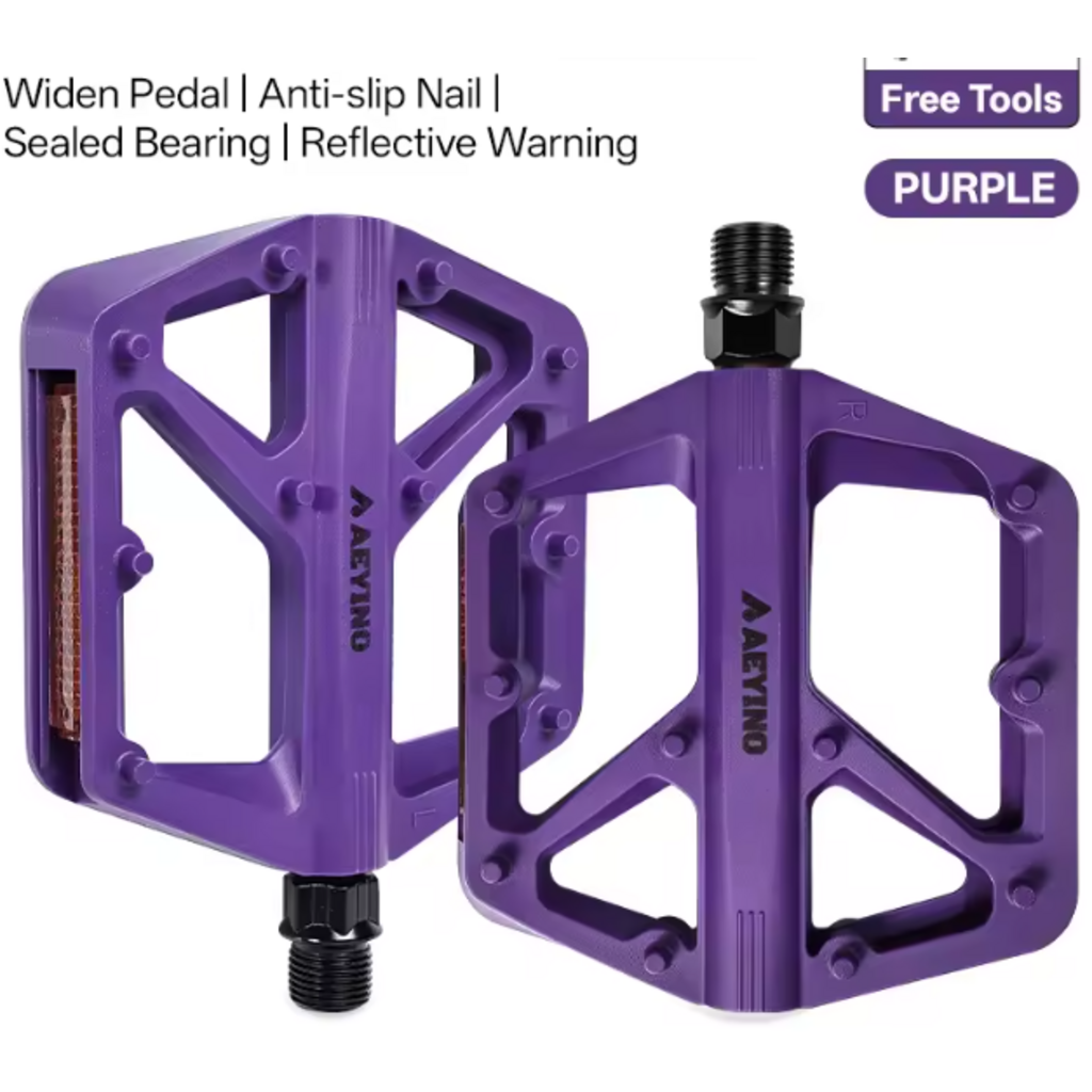 AEYINO Pedals MTB 9/16" - Purple