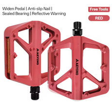 AEYINO Pedals MTB 9/16" - Red
