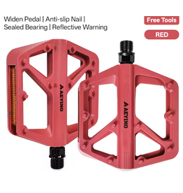 AEYINO Pedals MTB 9/16" - Red