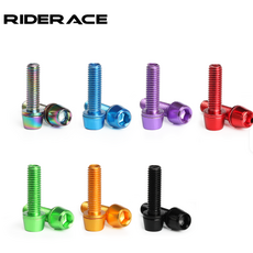 RIDERACE 6pcs Handlebar Screws Titanium-plated