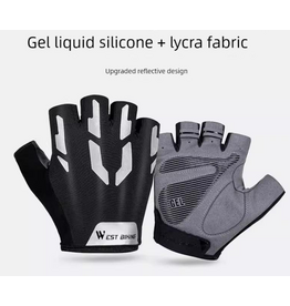 West Biking West Bikeing Sport Gloves - Gray
