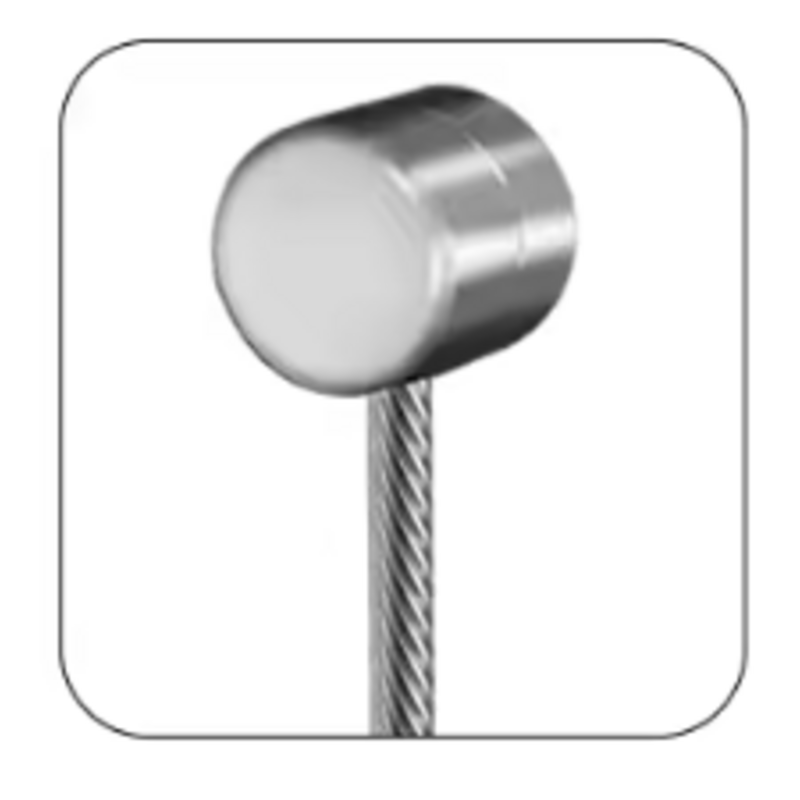 Lebycle LEBYCLE Galvanised Brake Inner Cable