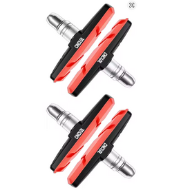 Jiexing V-brake pads - Black/Red