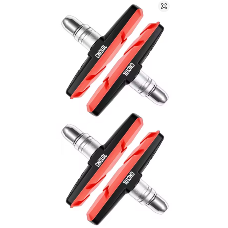 Jiexing V-brake pads - Black/Red