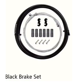 Trlreo Cable Inner & Outer Brake Kit - Black