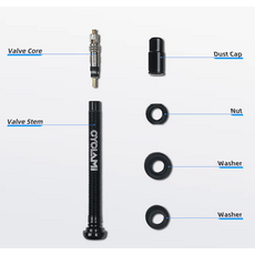 CYCLAMI CYCLAMI FV Tubeless Valve -Black