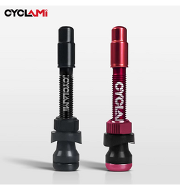 CYCLAMI CYCLAMI FV Tubeless Valve -Red