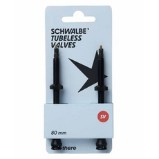 Schwalbe SCHWALBE Tubless Valve SV (Set/Pair) -Black