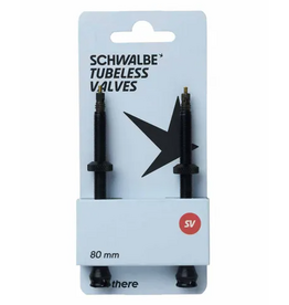 Schwalbe SCHWALBE Tubless Valve SV (Set/Pair) -Black