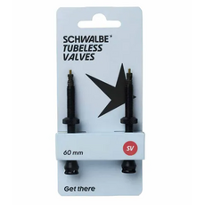 Schwalbe SCHWALBE Tubless Valve SV (Set/Pair) -Black