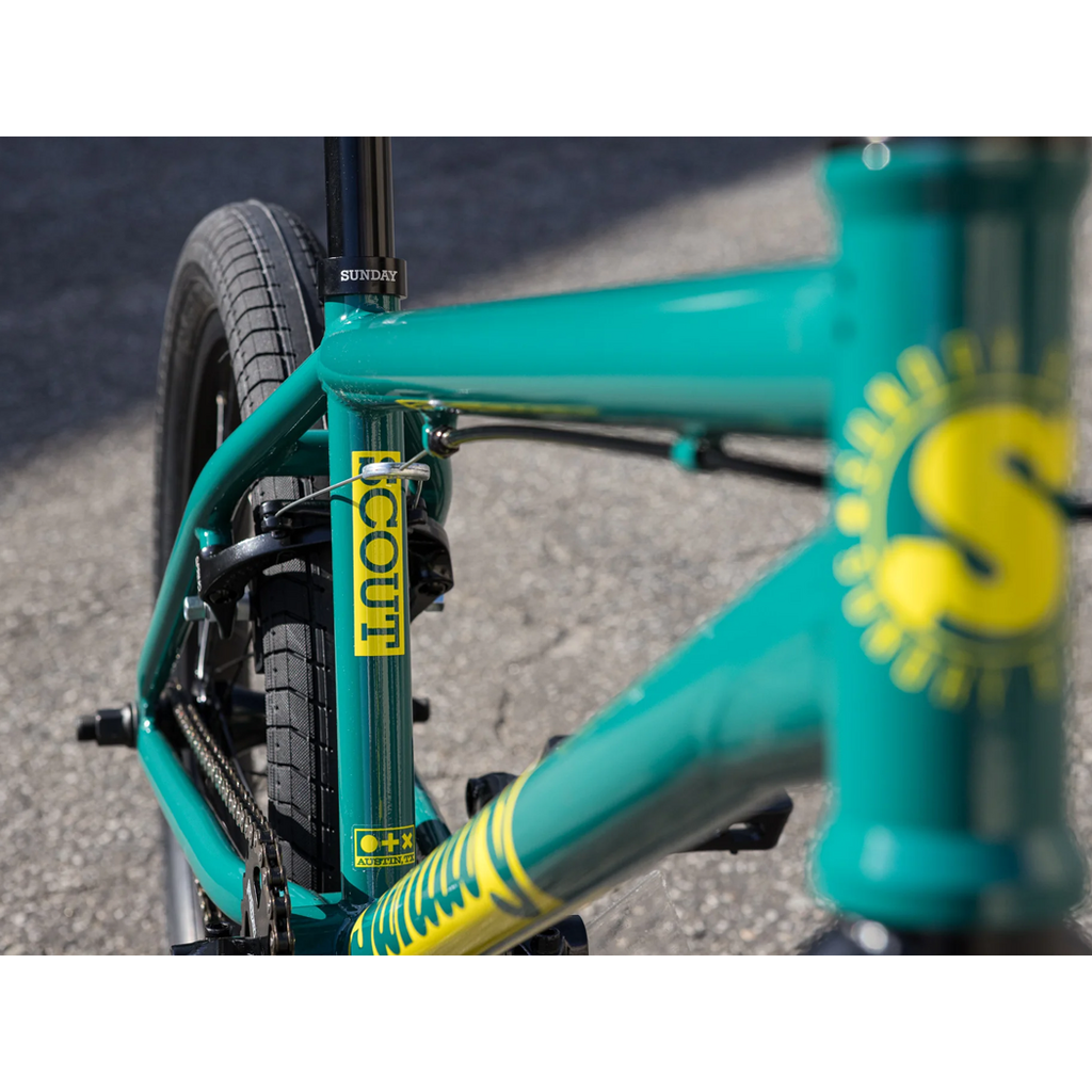 SUNDAY SUNDAY 20" Scout BMX -Gloss Pine Green (TT20.75")