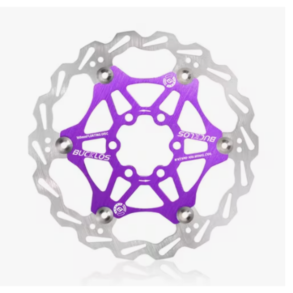 BUCKLOS Bucklos 180mm Disc Brake Rotor - Purple