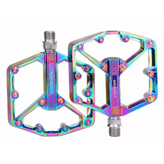 MEROCA Ultralight Sealed Bearing Pedal Double DU Bearing - Oil Slick