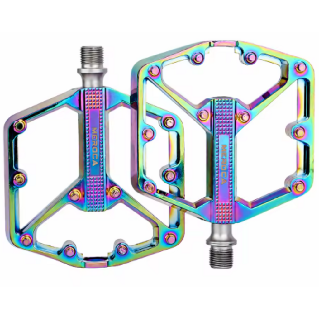 MEROCA Ultralight Sealed 3 Bearing Pedal - Oil Slick