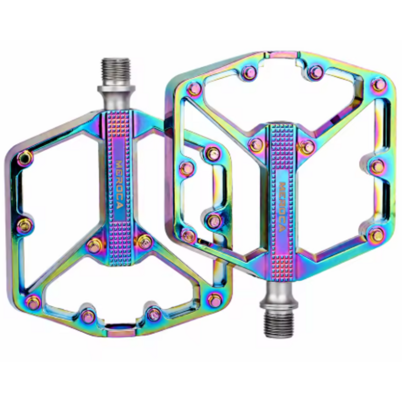 MEROCA Ultralight Sealed 3 Bearing Pedal - Oil Slick
