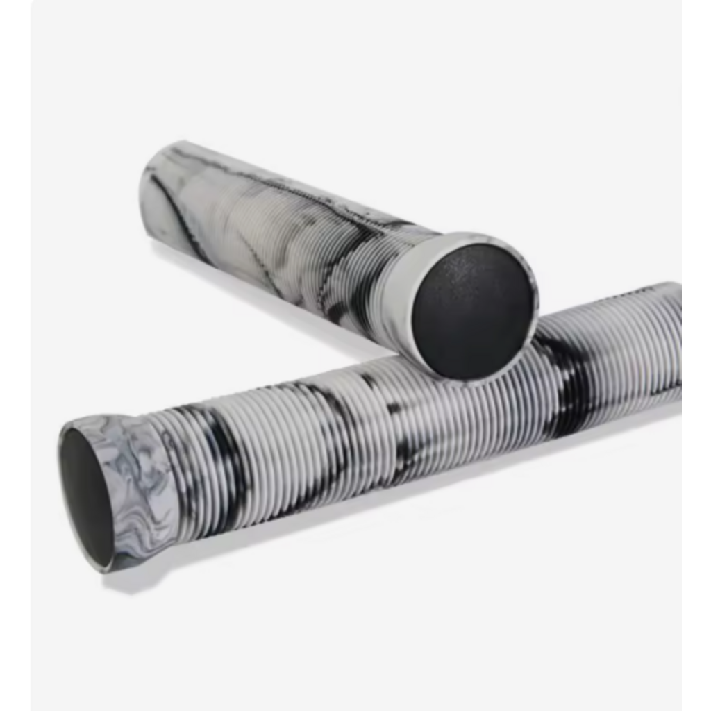 BUCKLOS BUCKLOS Extended MTB Grips - White/Black
