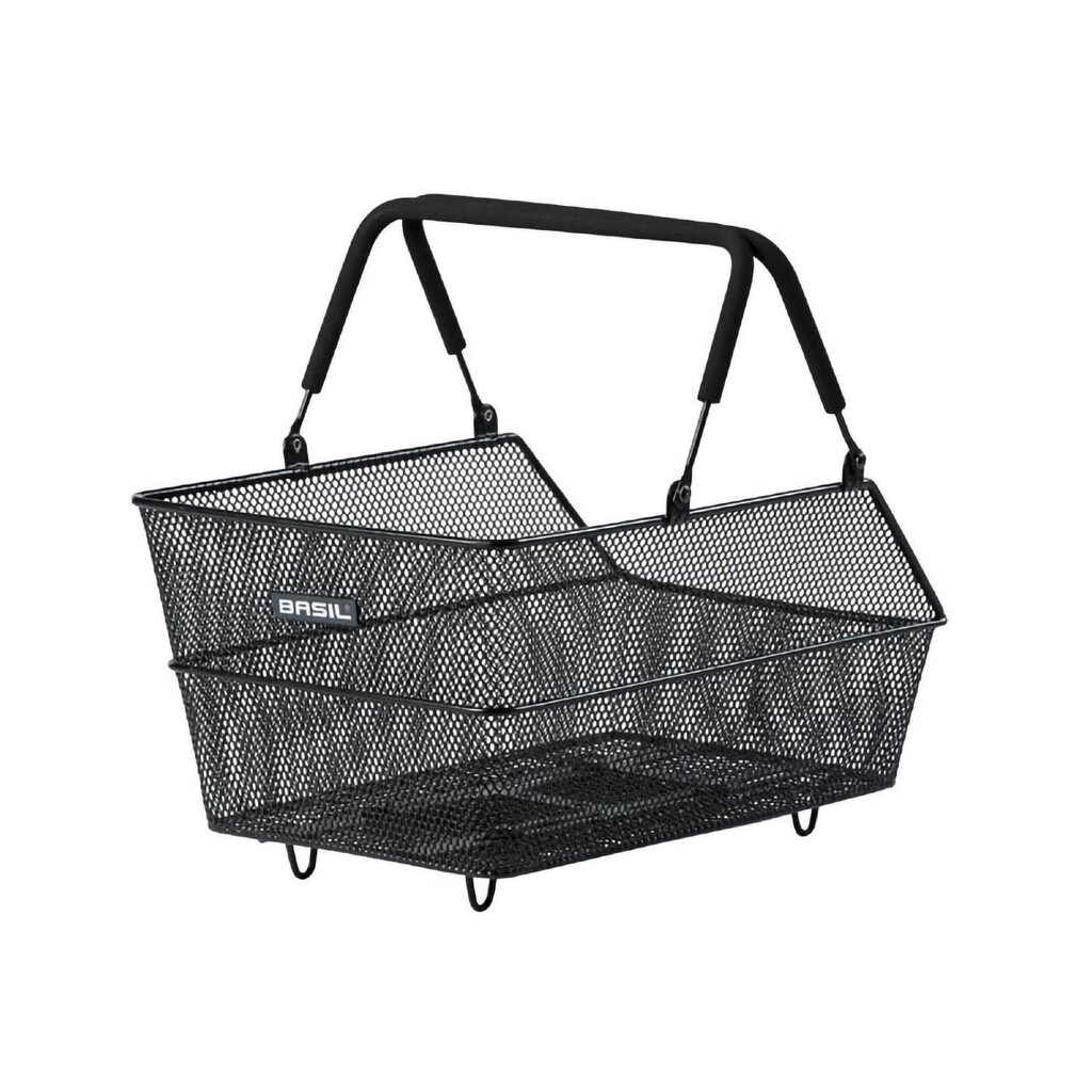 BASIL BASIL Cento Rear Basket MIK 2.0 -Black