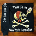 PH House Shirt - Time Flies when you're Having Rum - Long Sleeve