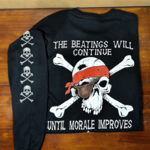 PH House Shirt - Beatings will Continue - Long Sleeve