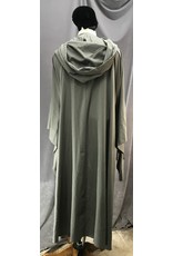 Cloak and Dagger Creations R455 - XXXL Grey Jedi / Grey Gandalf Washable Lightweight Wool Blend Robe w/Pockets